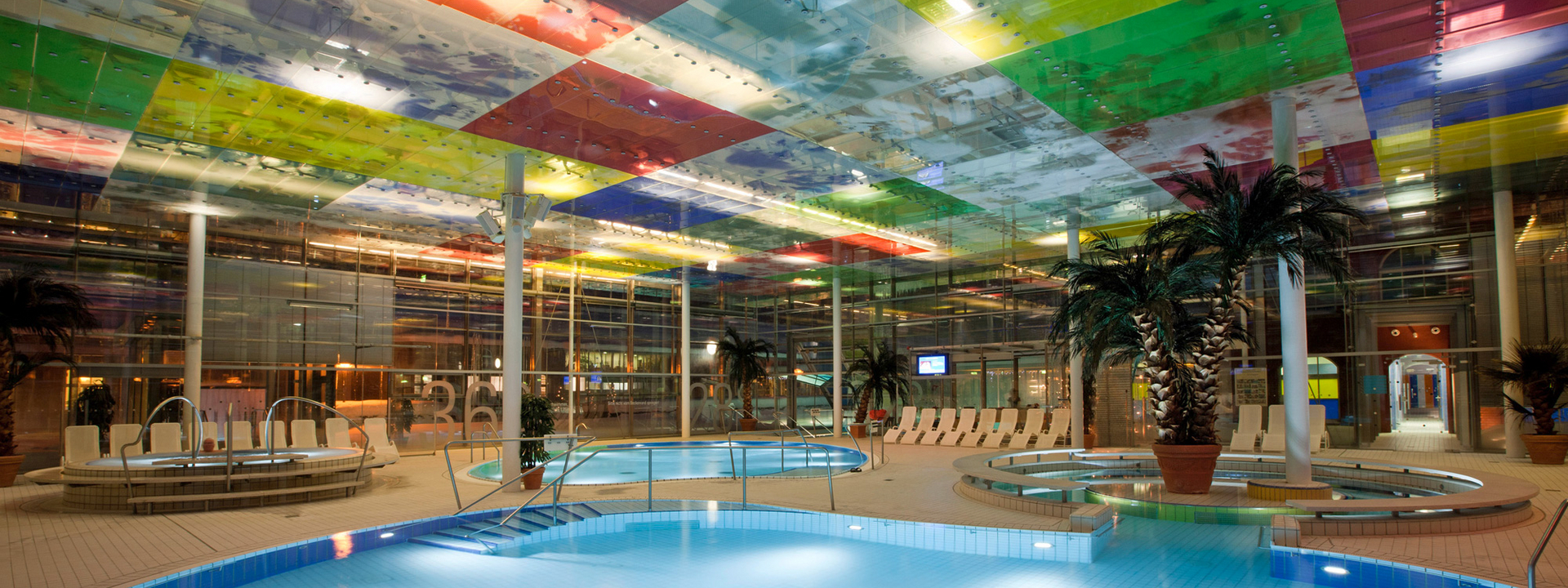 Innenansicht Badelandschaft im Albert Bad Bad Elster