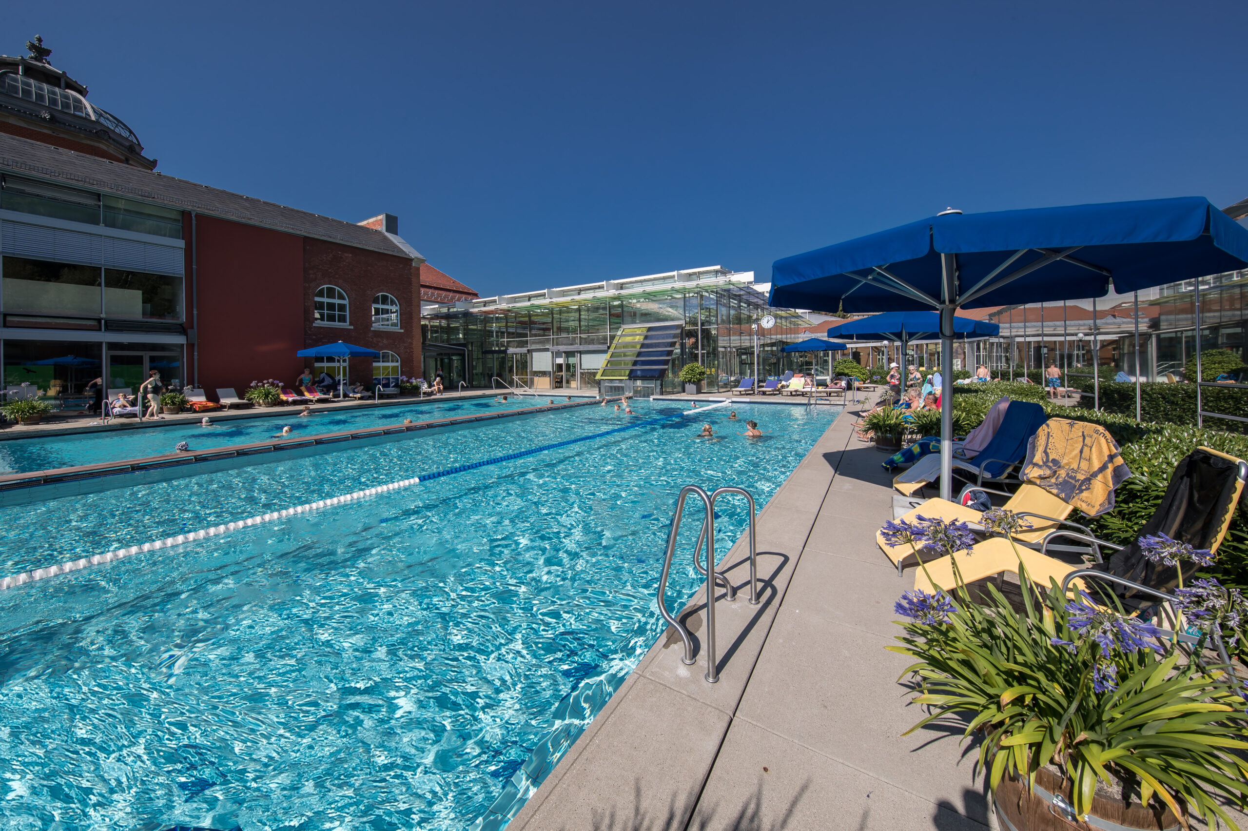 Außenansicht Bad Elster Badelandschaft